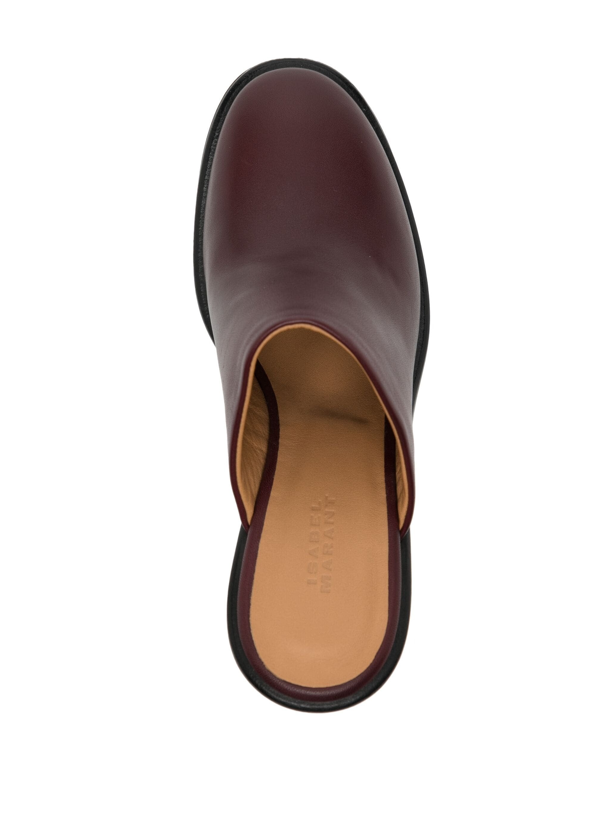 GYLER CALFSKIN LEATHER MULES