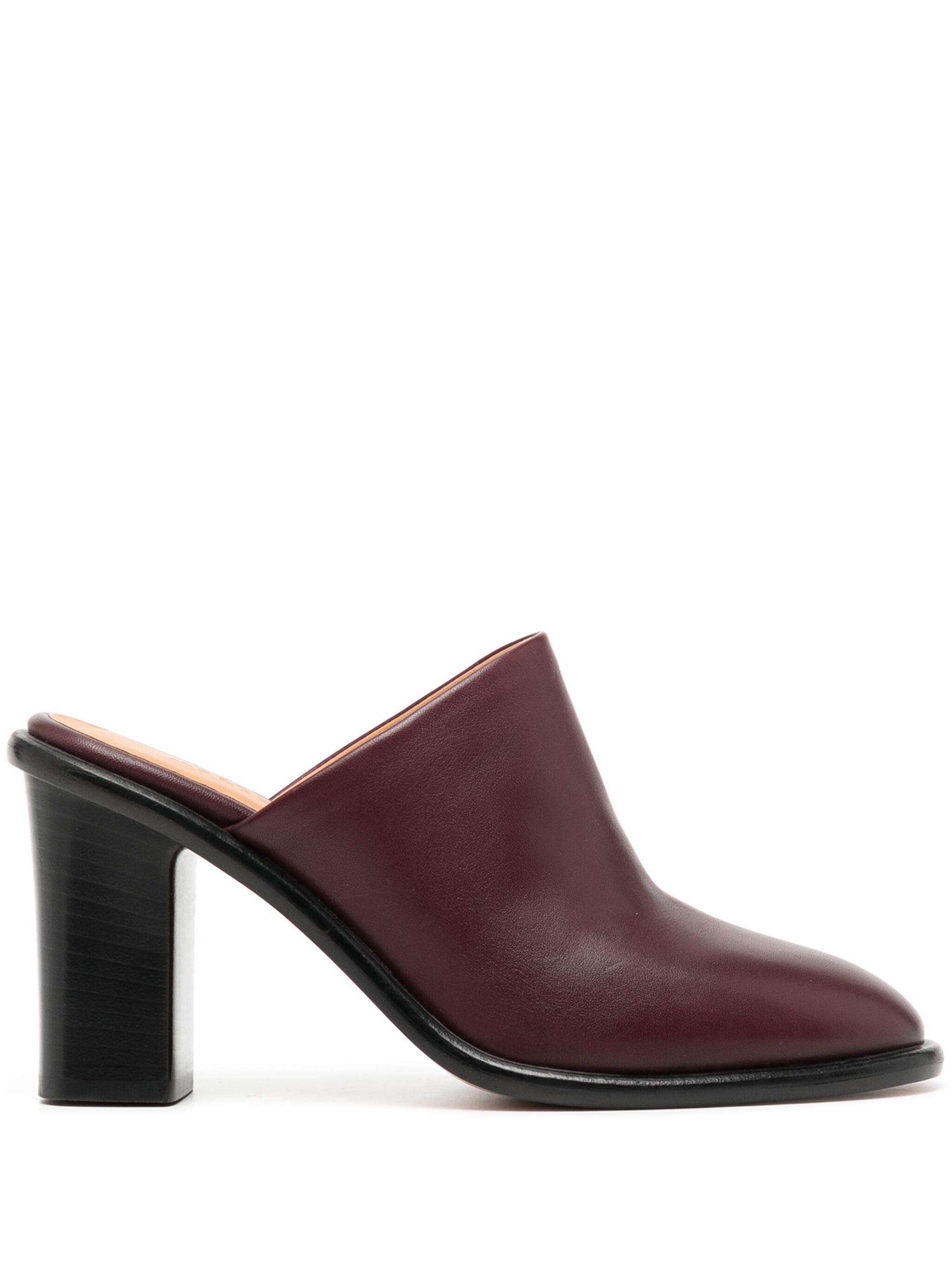 GYLER CALFSKIN LEATHER MULES