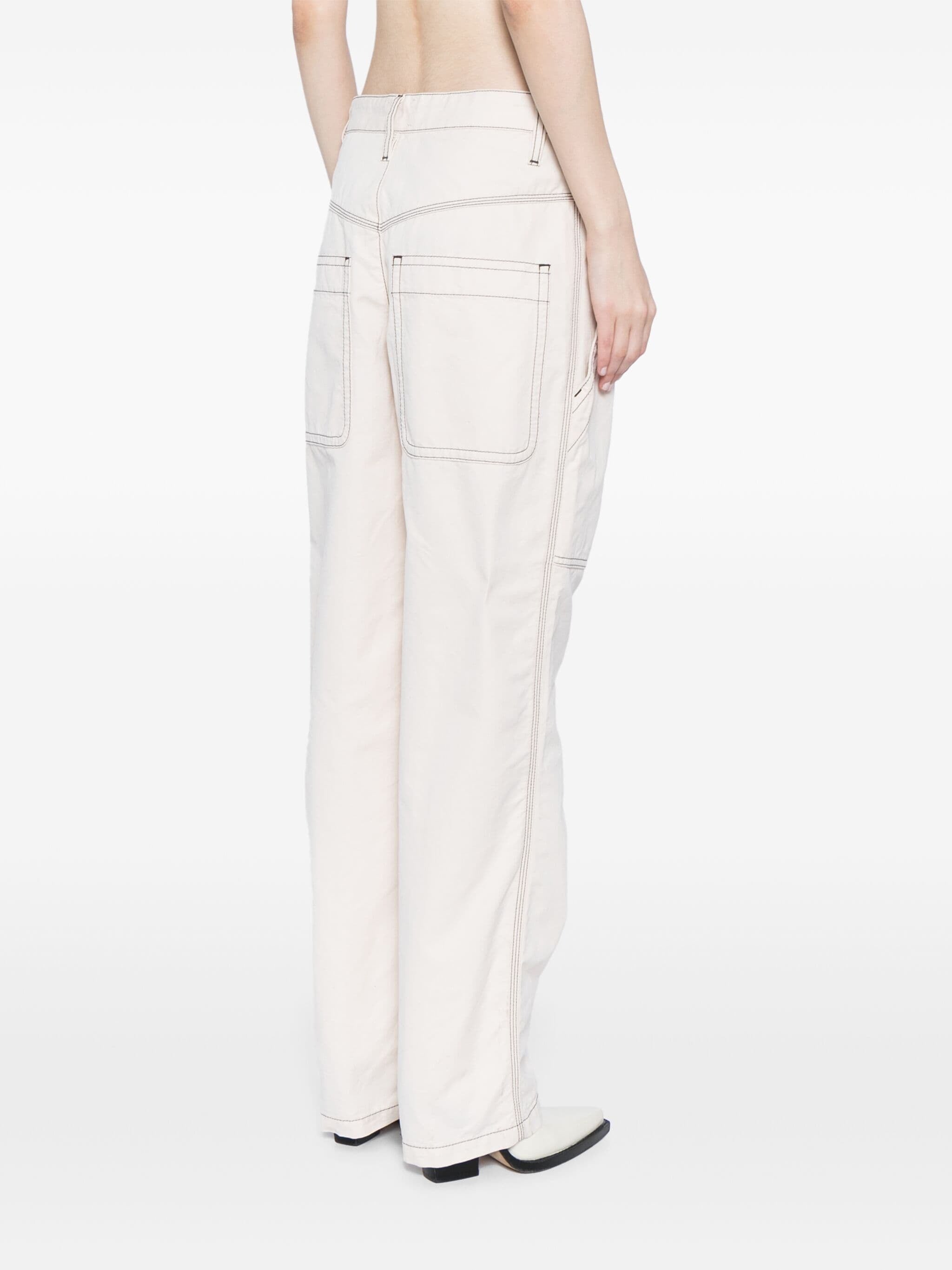 DENZEL TONAL STITCHED TROUSERS