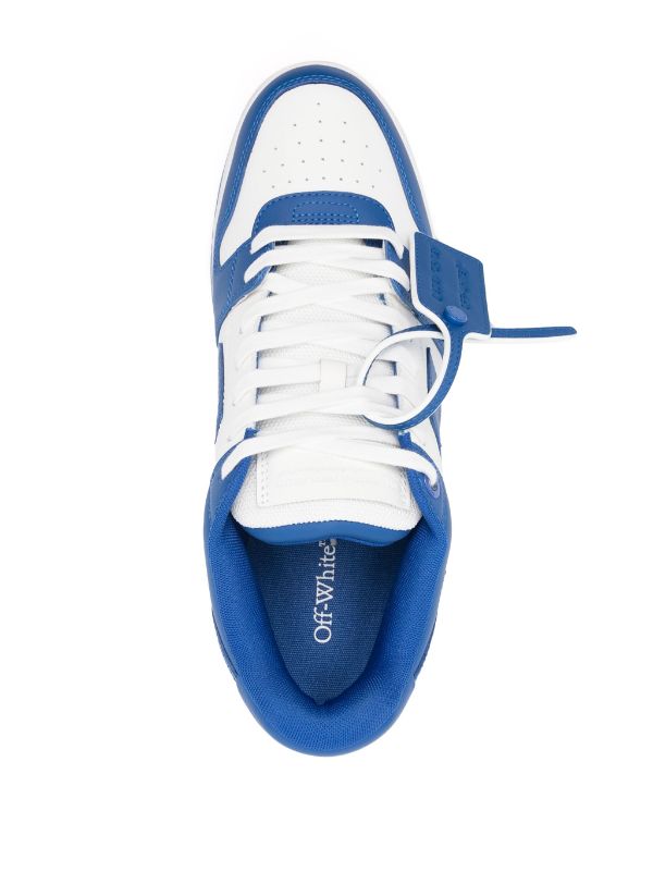 OUT OF OFFICE SIGNATURE ARROWS MOTIF CALF LEATHER SNEAKERS