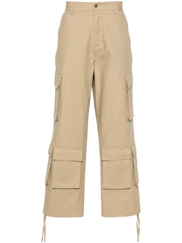 LOGO-PLAQUE CARGO TROUSERS