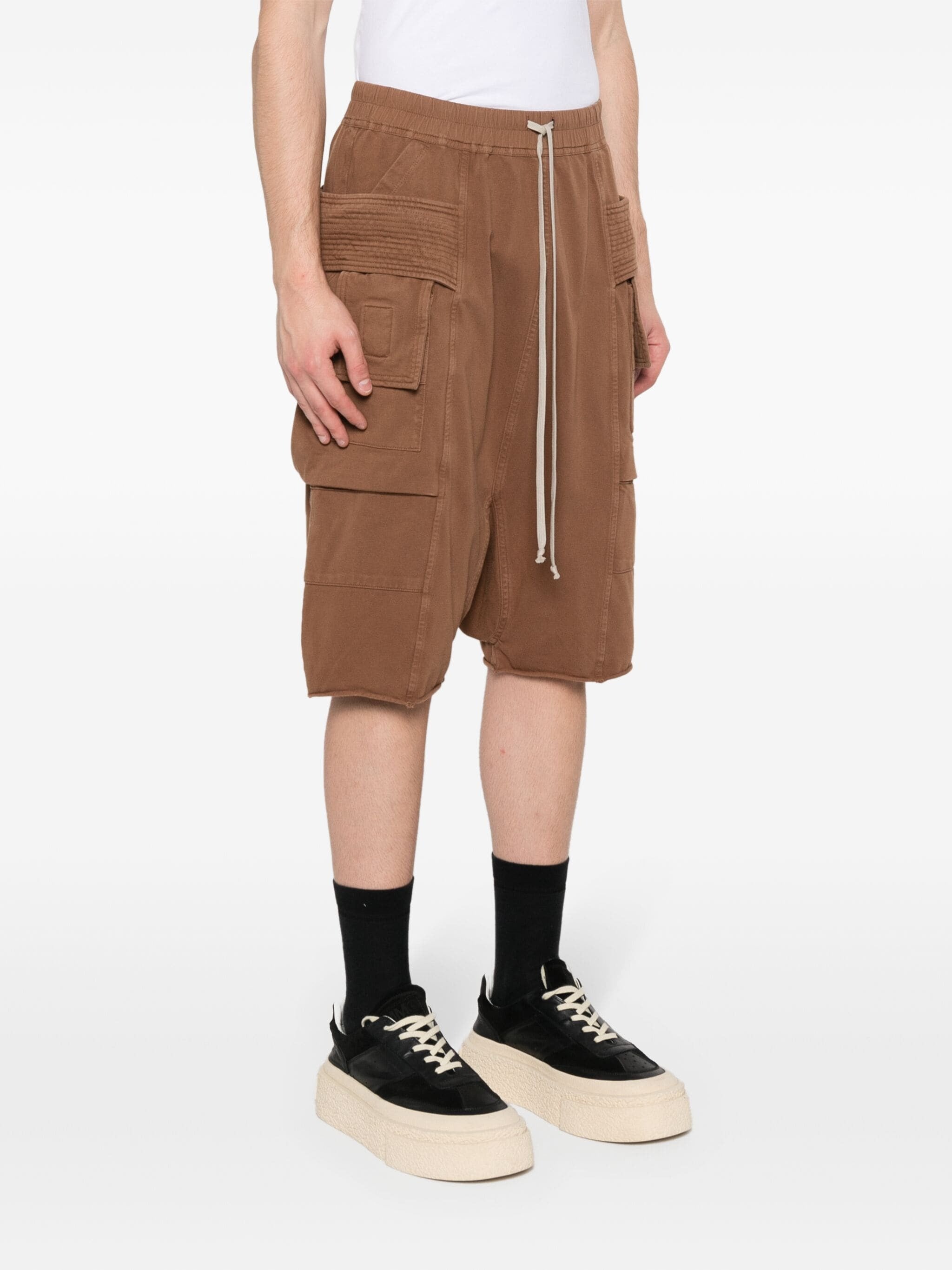 CREATCH PODS DROP-CROTCH CARGO SHORTS