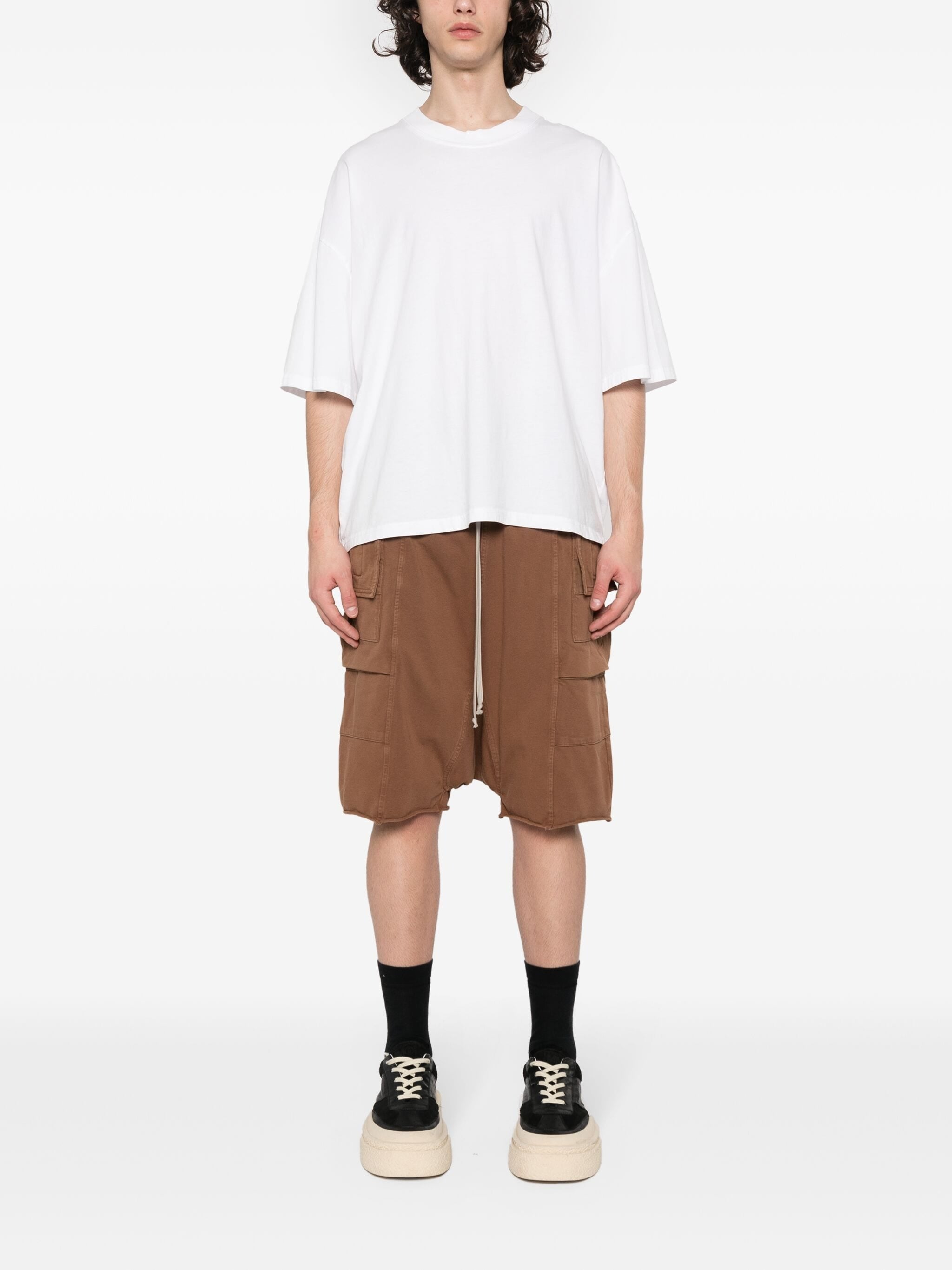 CREATCH PODS DROP-CROTCH CARGO SHORTS