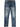 DISTRESSED SLIM-CUT WHISKERING EFFECT JEANS