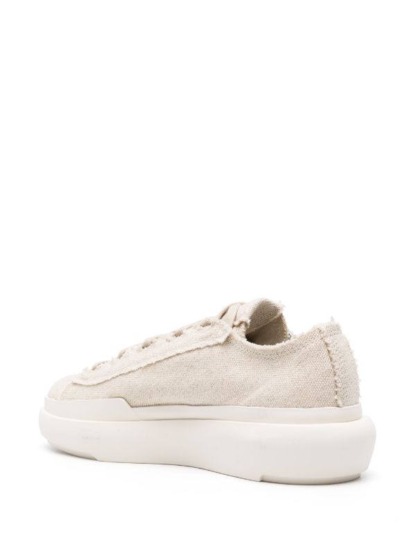 NIZZA FLATFORM CANVAS SNEAKERS