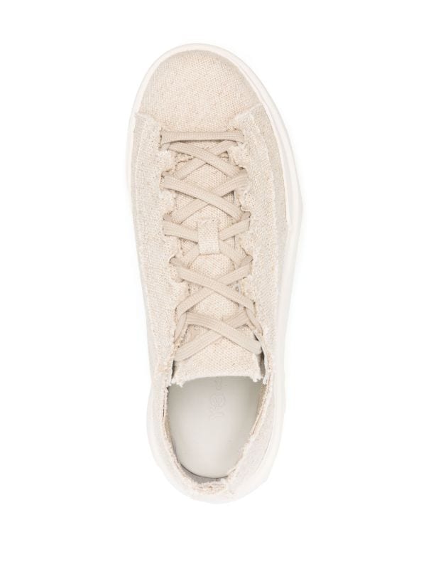 NIZZA FLATFORM CANVAS SNEAKERS