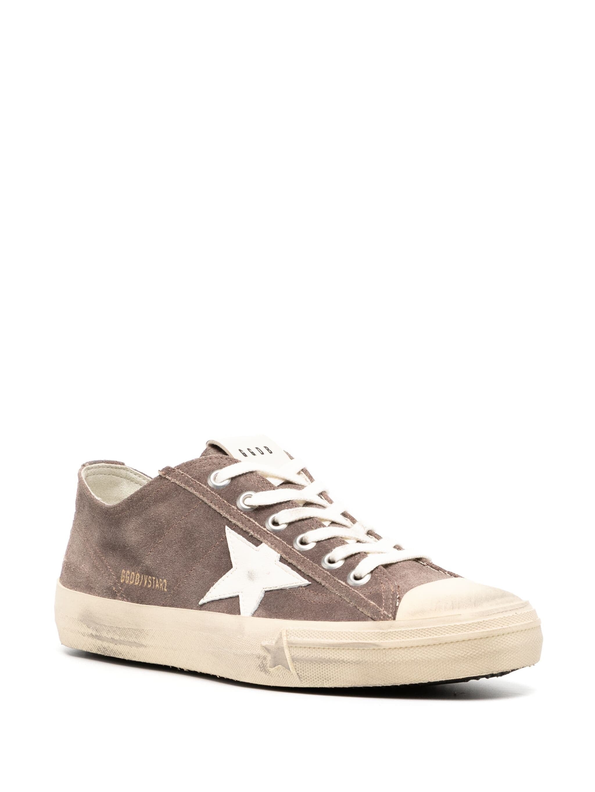 V-STAR 2 WASHED SUEDE SNEAKERS