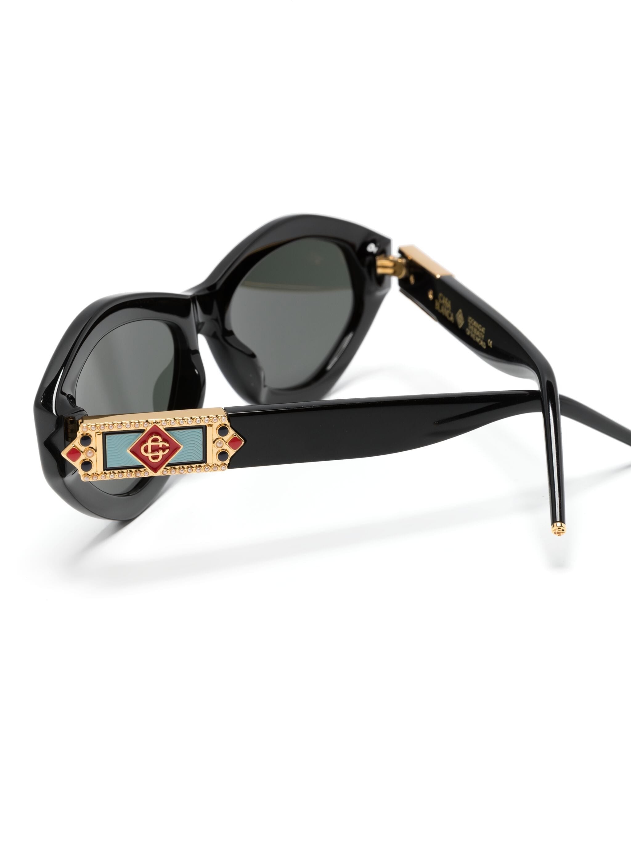 MEMPHIS RECTANGLE-FRAME SUNGLASSES