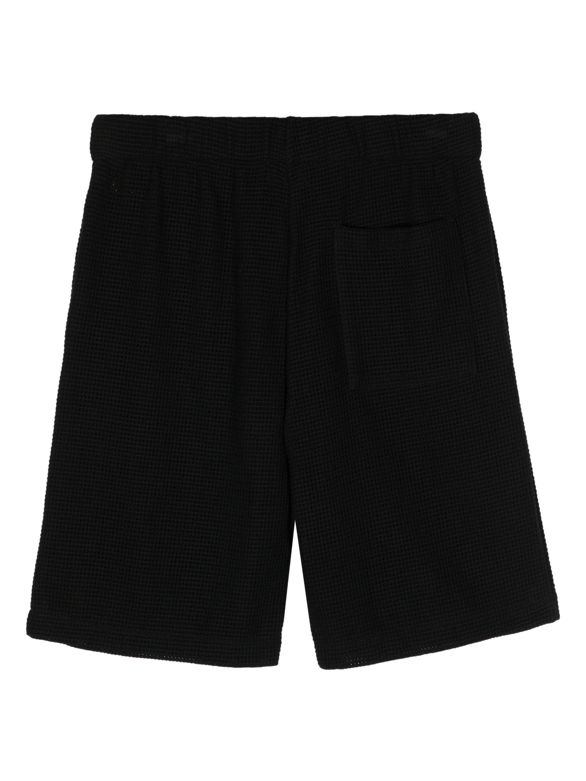 WAFFLE-PATTERN DECK SHORTS