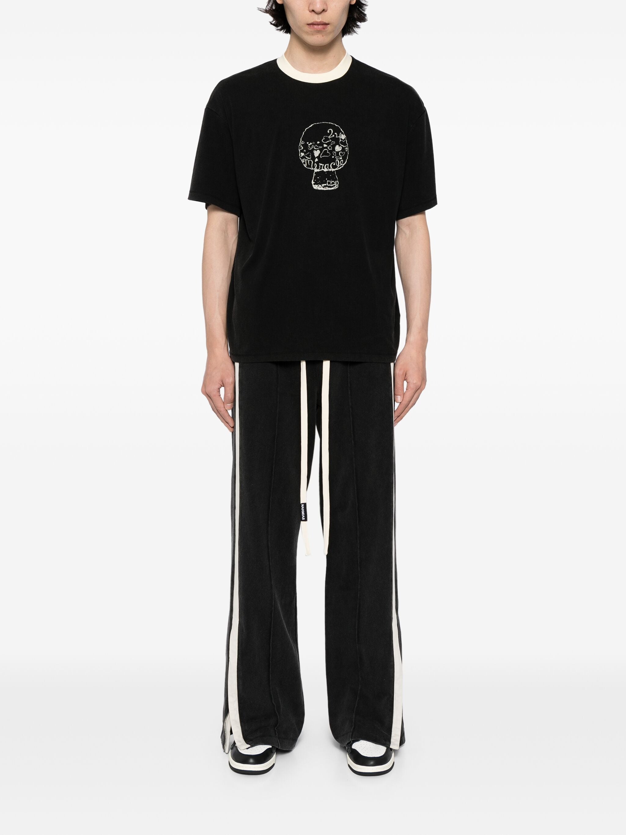 NAHMIAS DRAWCORD HEAVY COTTON TRACK PANT