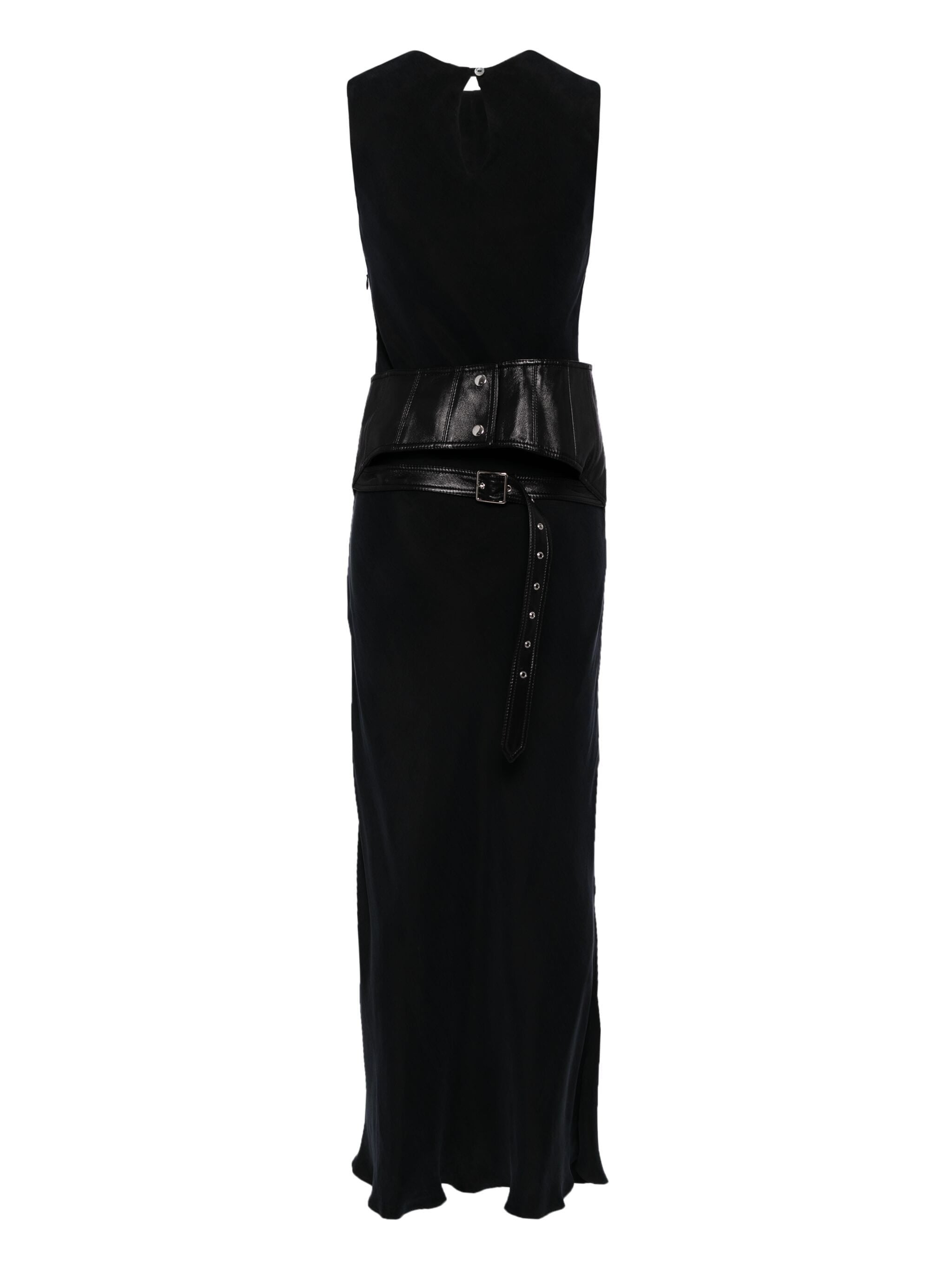 BELT LAYER MAXI DRESS