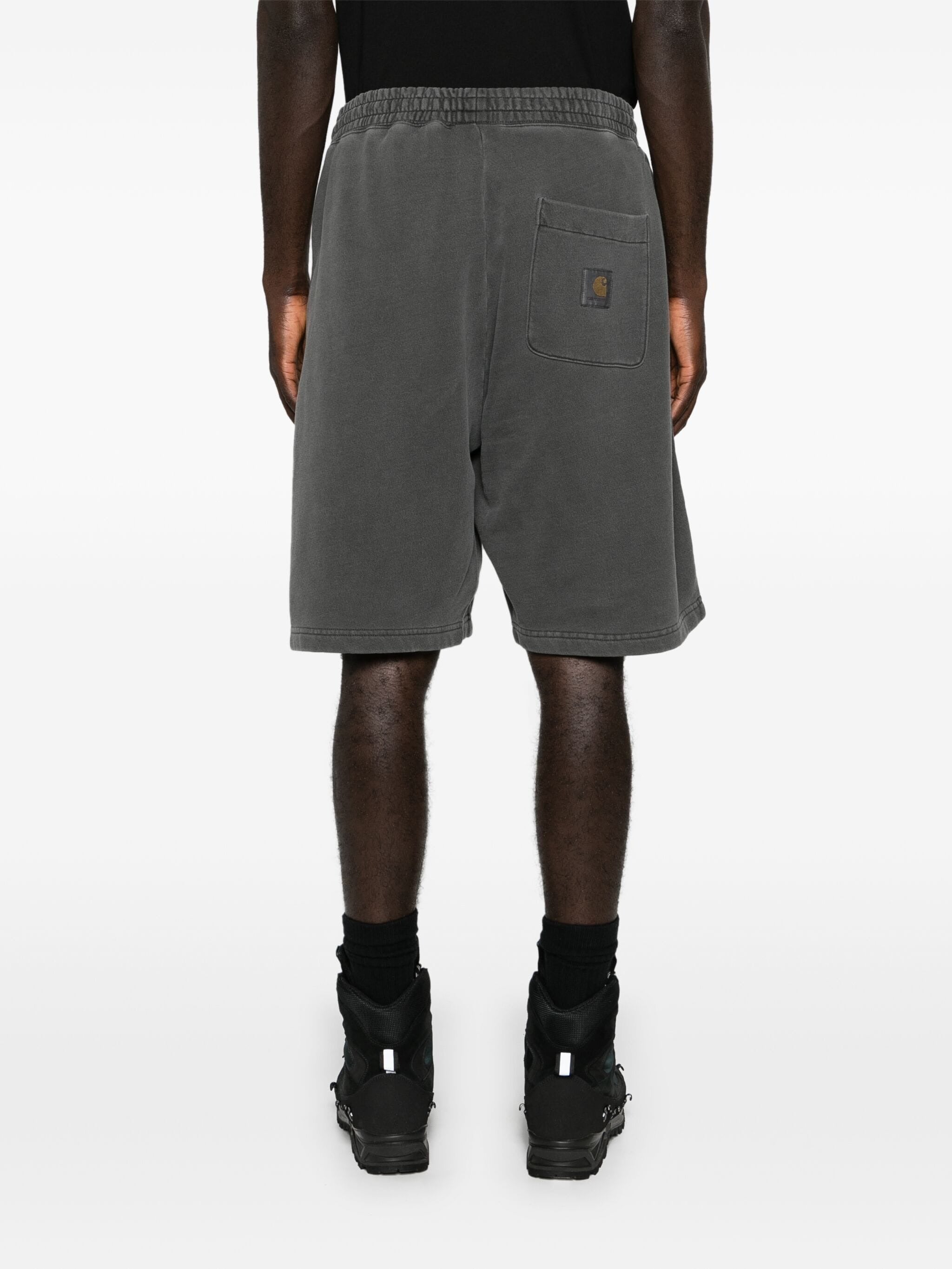 NELSON COTTON WAISTBAND TRACK SHORTS