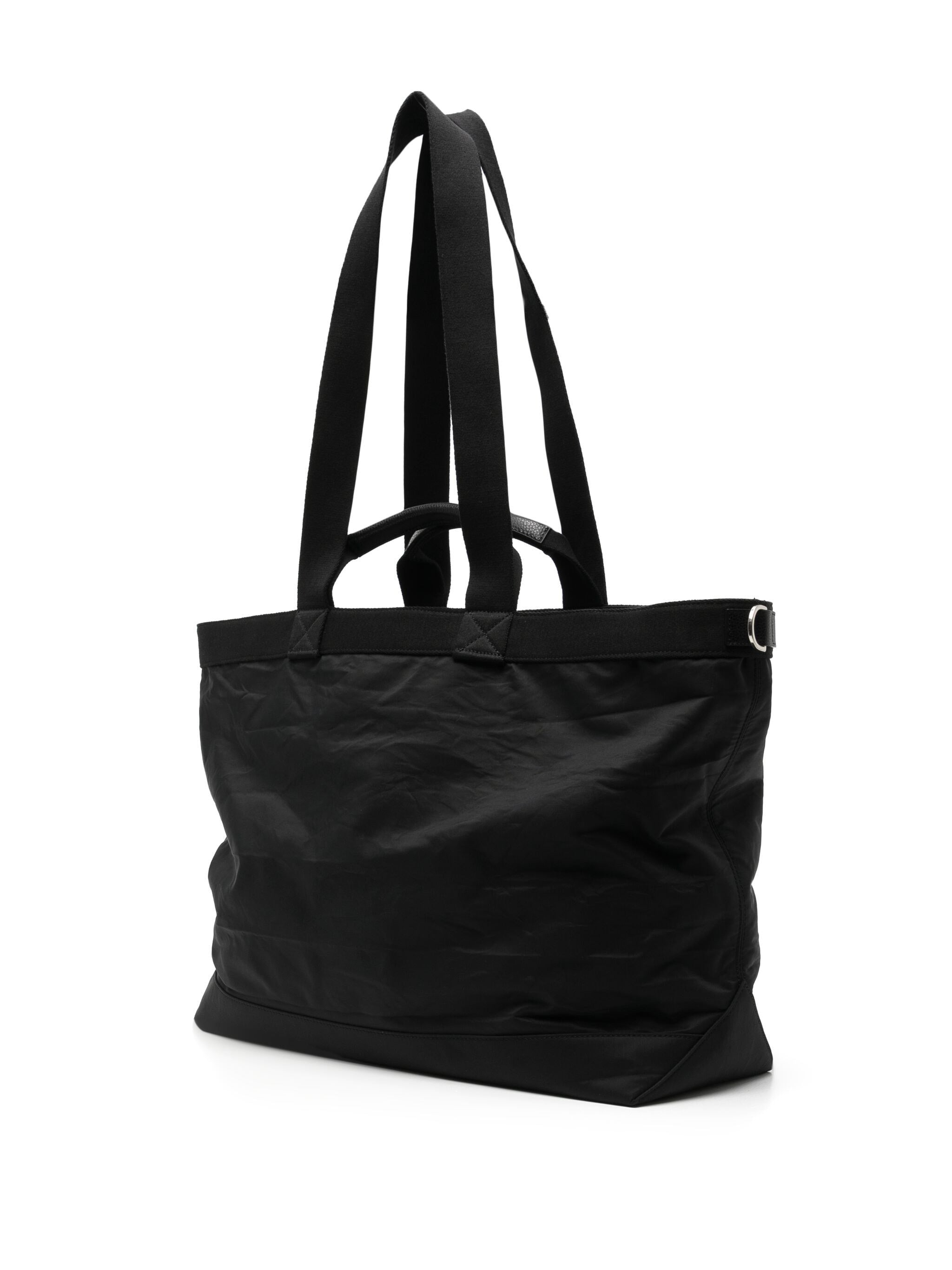 MONOGRAM LEATHER PATCH TOTE BAG