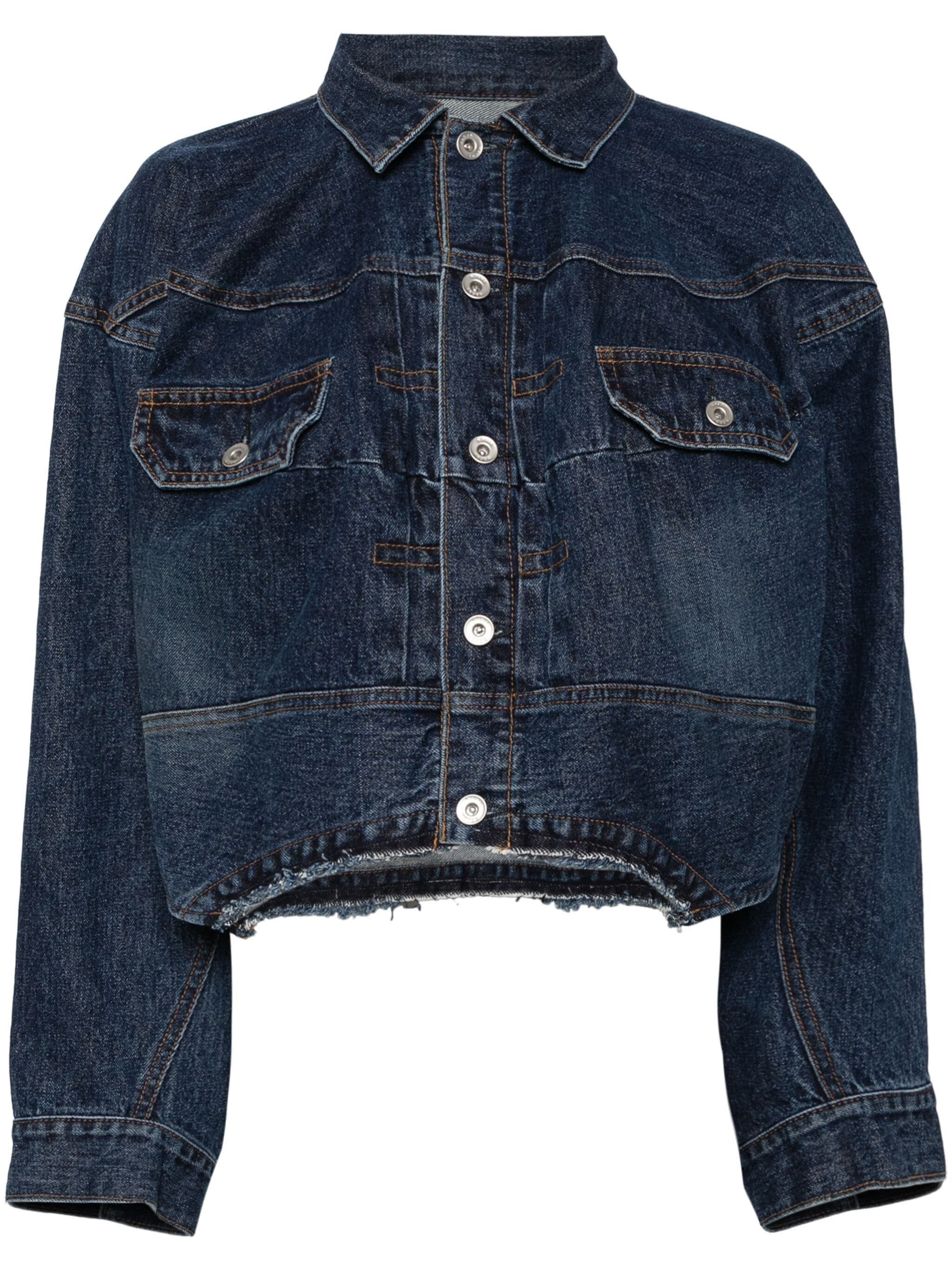 OVERSIZE CROPPED DENIM JACKET