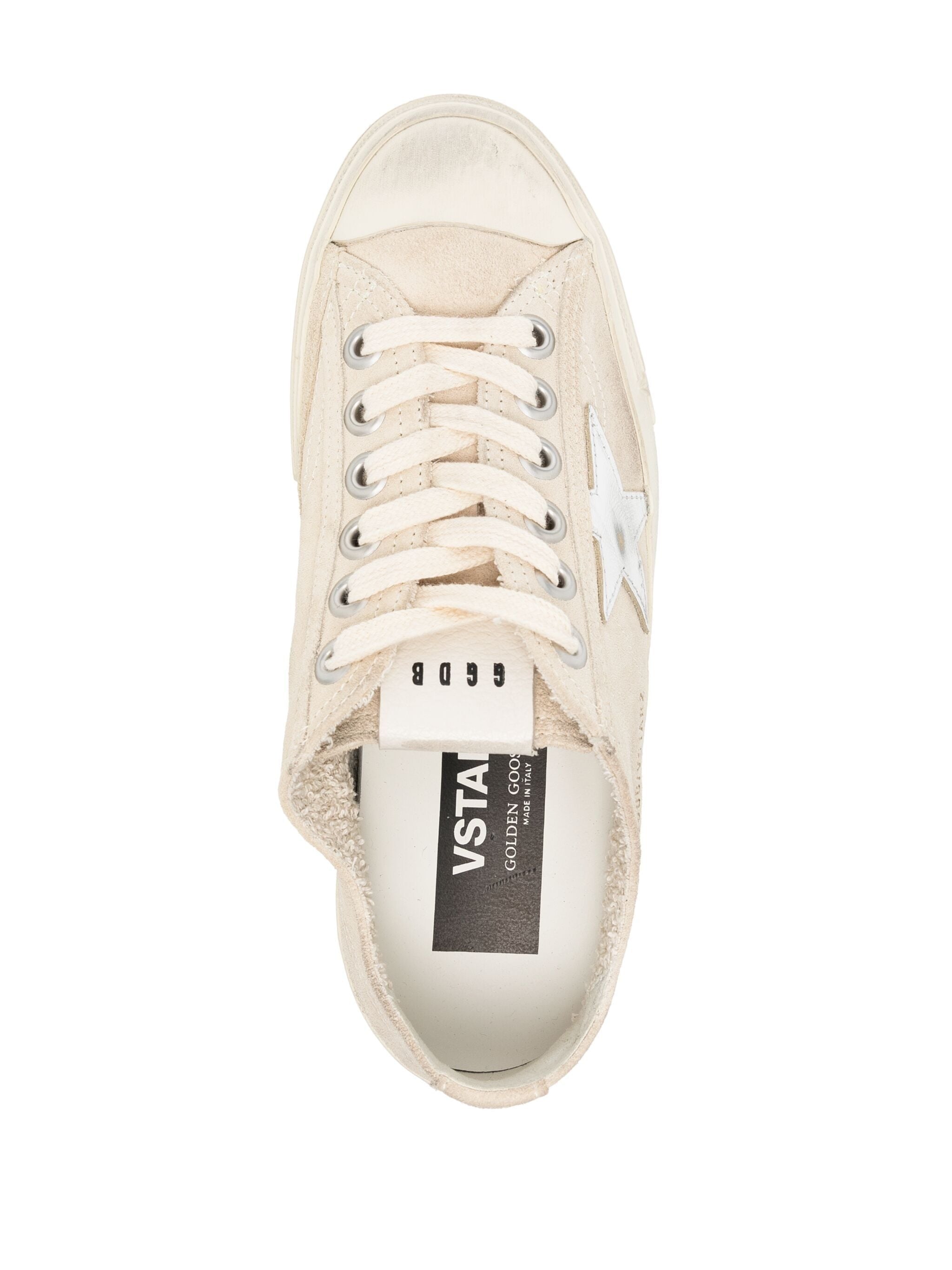 V STAR 2 STAR-PATCH LACE-UP SNEAKERS