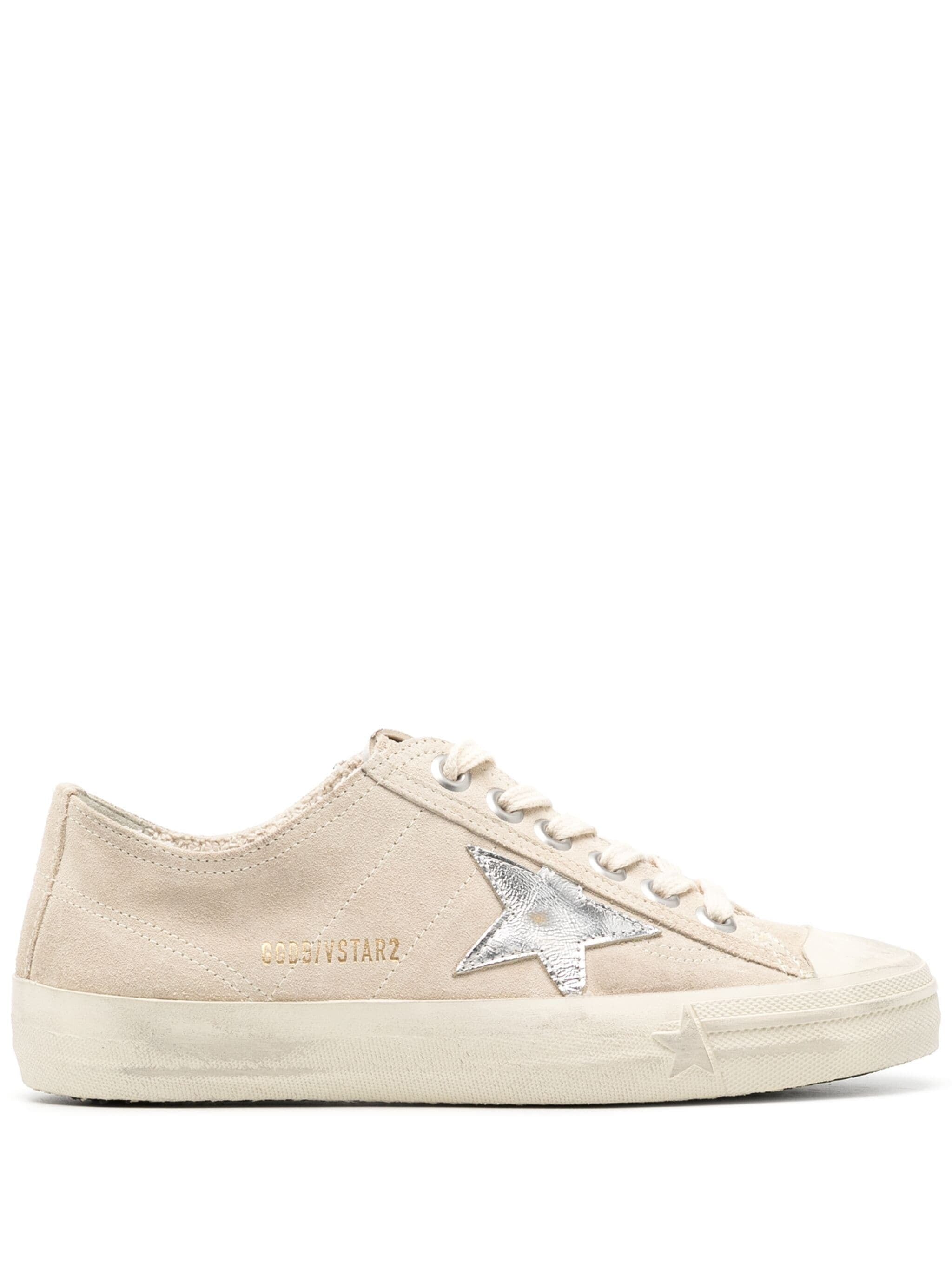 V STAR 2 STAR-PATCH LACE-UP SNEAKERS