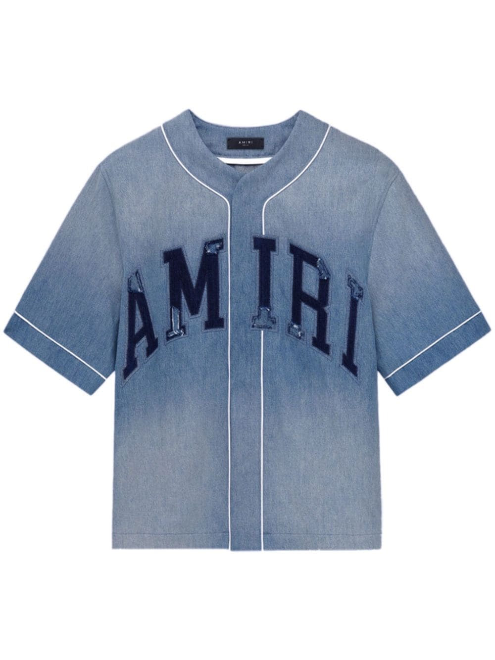 SUNFADED BASEBALL CONTRAST PIPING S/S SHIRT