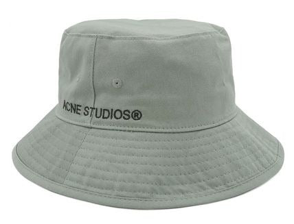 EMBRIODERED-LOGO BUCKET HAT