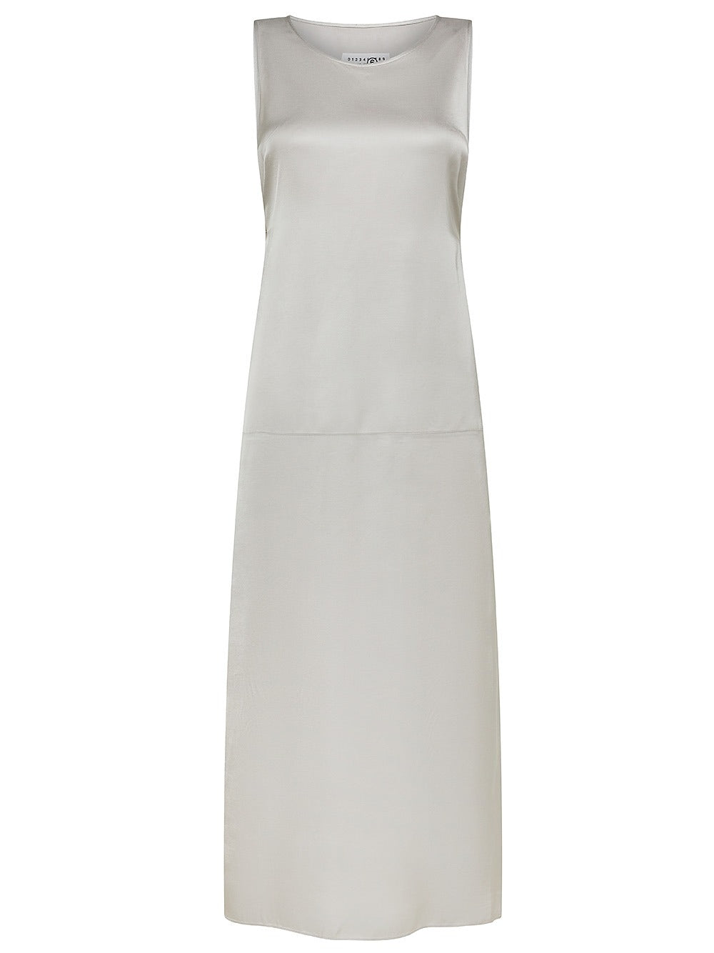 SIGNATURE SINGLE-STITCH LOGO SIDE-SLIT DRESS