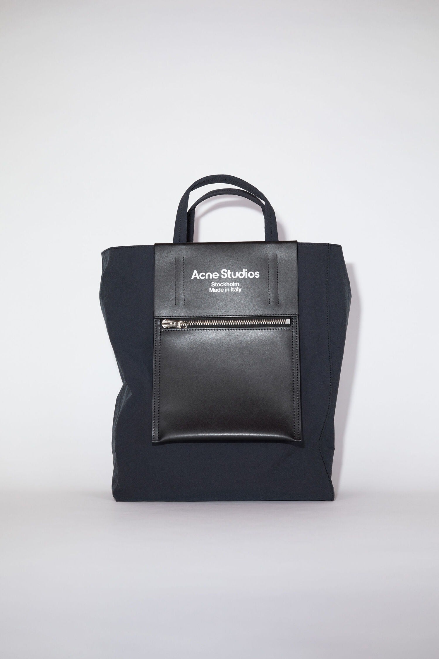 ACNE LOGO-PRINT TOTE BAG