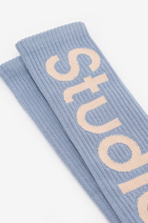 ACNE LOGO-PRINT INTARSIA-KNIT ANKLE SOCKS