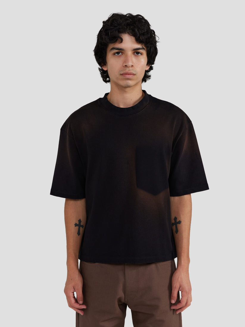 CREW-NECK CROPPED T-SHIRT