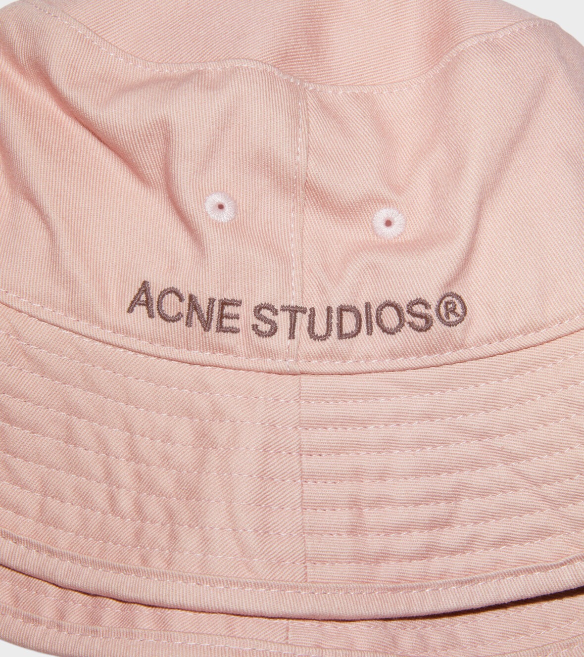 EMBRIODERED-LOGO BUCKET HAT