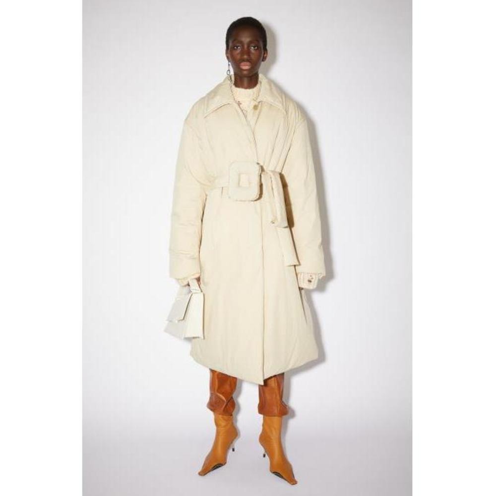 BELTED PADDED TRENCH COAT