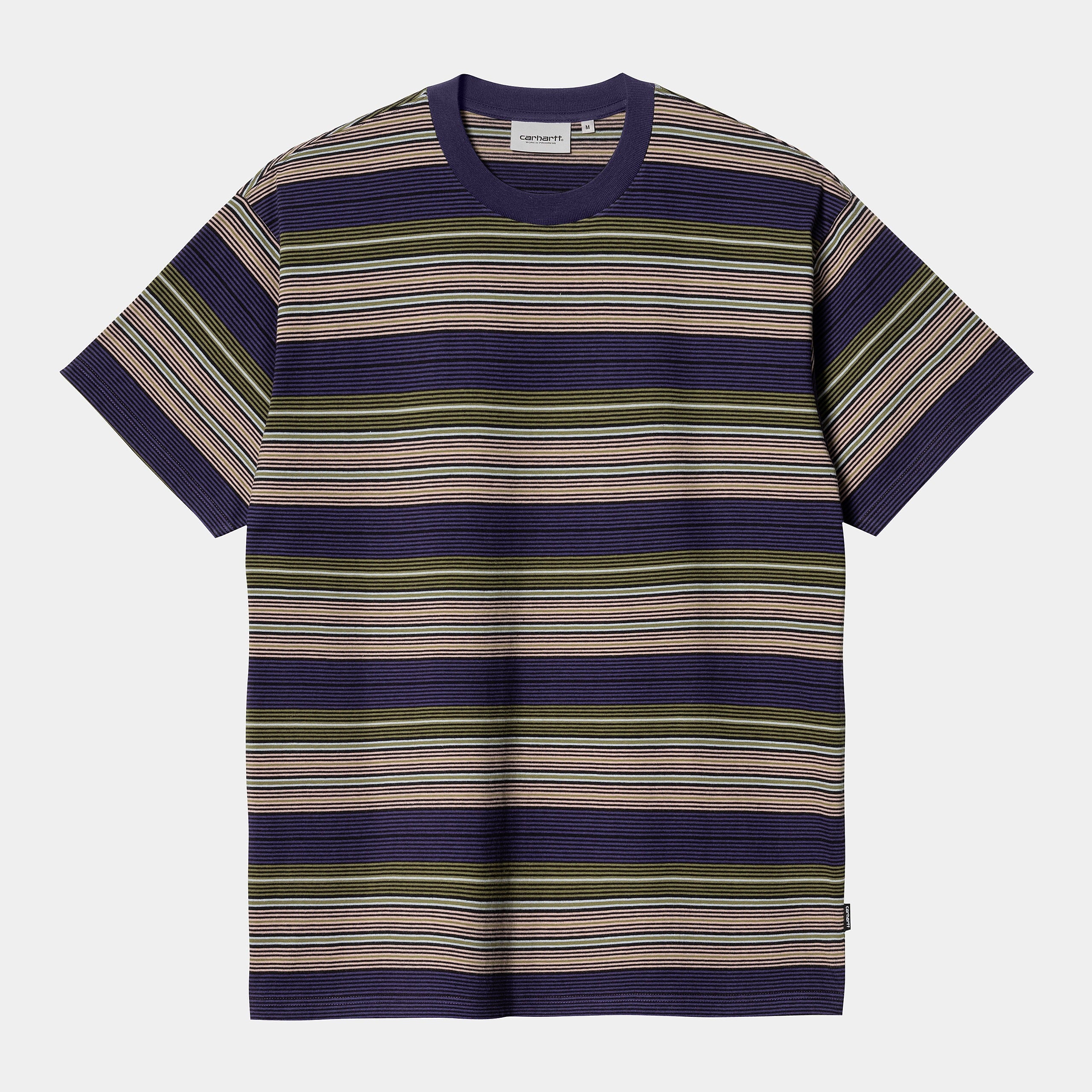 COBY STRIPED DESIGN S/S T-SHIRT